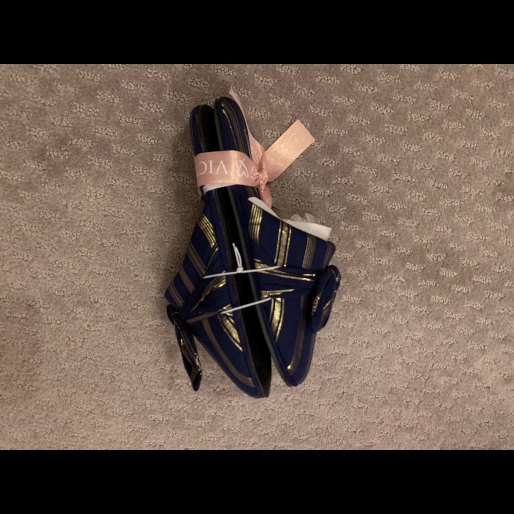 Victoria’s Secret striped slippers